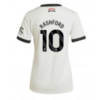 Manchester United Marcus Rashford #10 Replica Third Shirt Ladies 2024-25 Short Sleeve